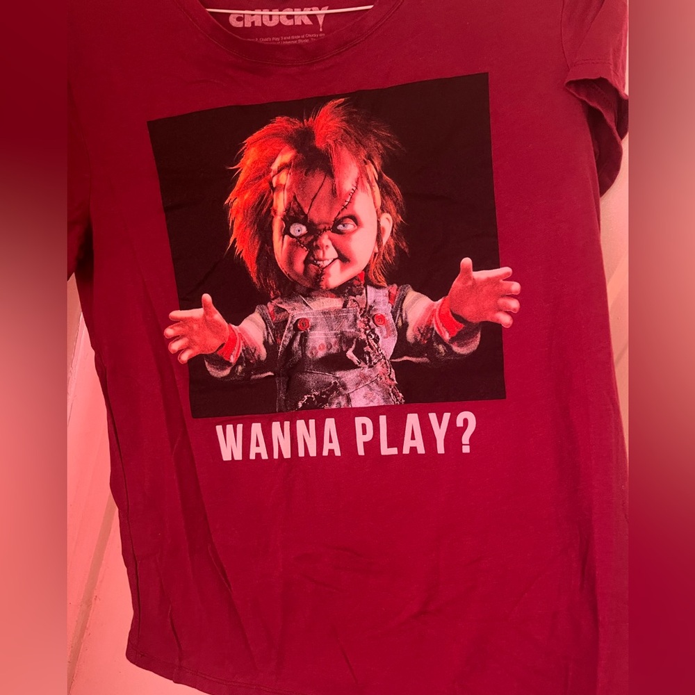 Red Chucky Graphic Tee